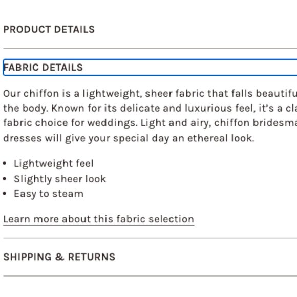 Birdy Grey - Rosewood Chiffon - Lola Dress (Bridesmaid/Wedding Guest) - XS - Picture 7 of 7